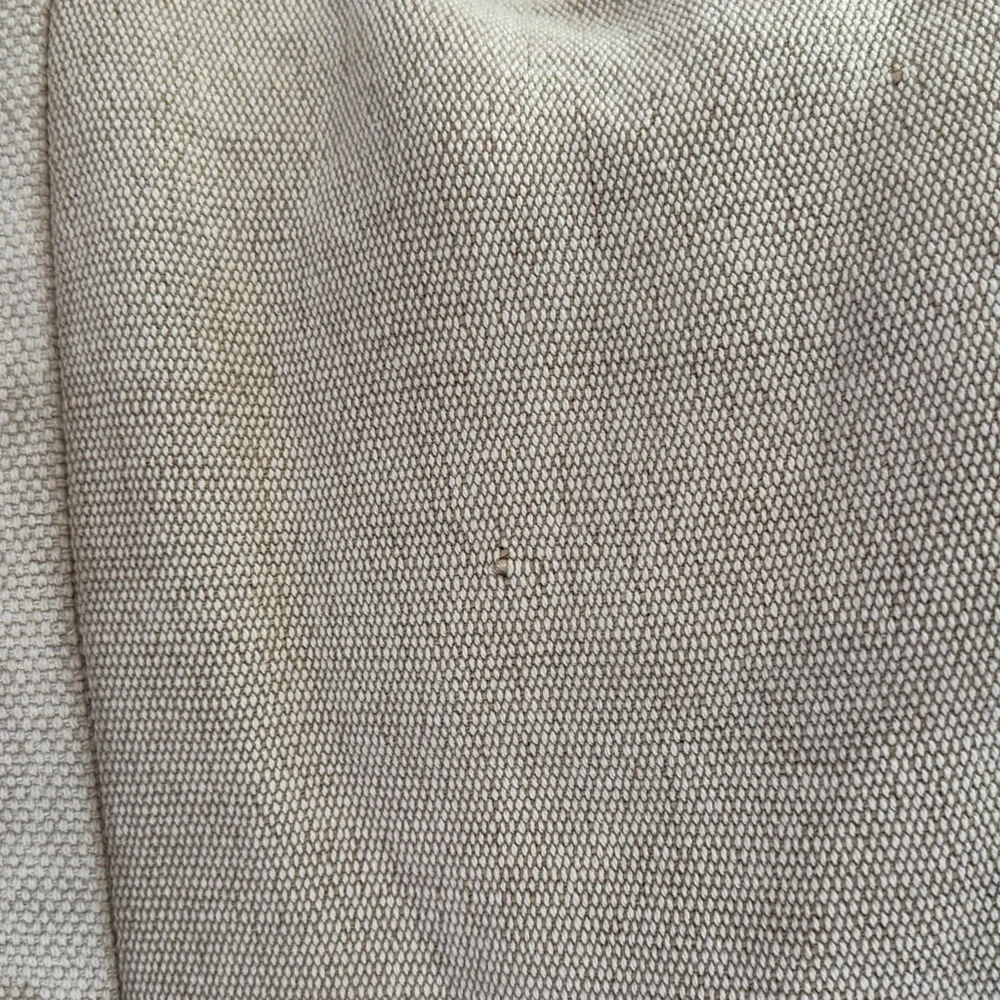 West Elm Two-Tone Accent Pillow Cover in Cream & Tan